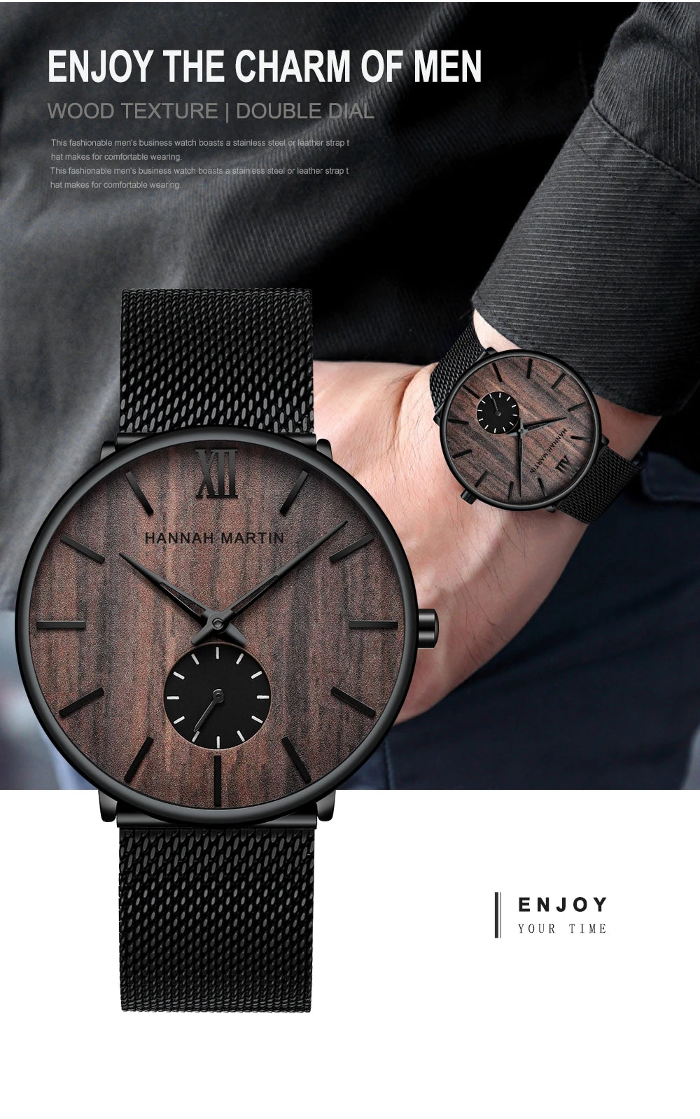 Dropship moda design simples à prova dwaterproof água malha de aço inoxidável pequeno mostrador relógios masculinos marca superior luxo quartzo relogio masculino