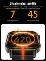 Lige 2025 para android ios gps relógio inteligente feminino 2.01 "tela hd freqüência cardíaca bluetooth chamada bússola ip68 à prova dip68 água masculino smartwatch