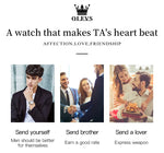 Olevs 2870 relógio masculino 42.5mm grande mostrador cronógrafo fase da lua relógios esportivos à prova dwaterproof água moda original relógio de quartzo para homem 2025