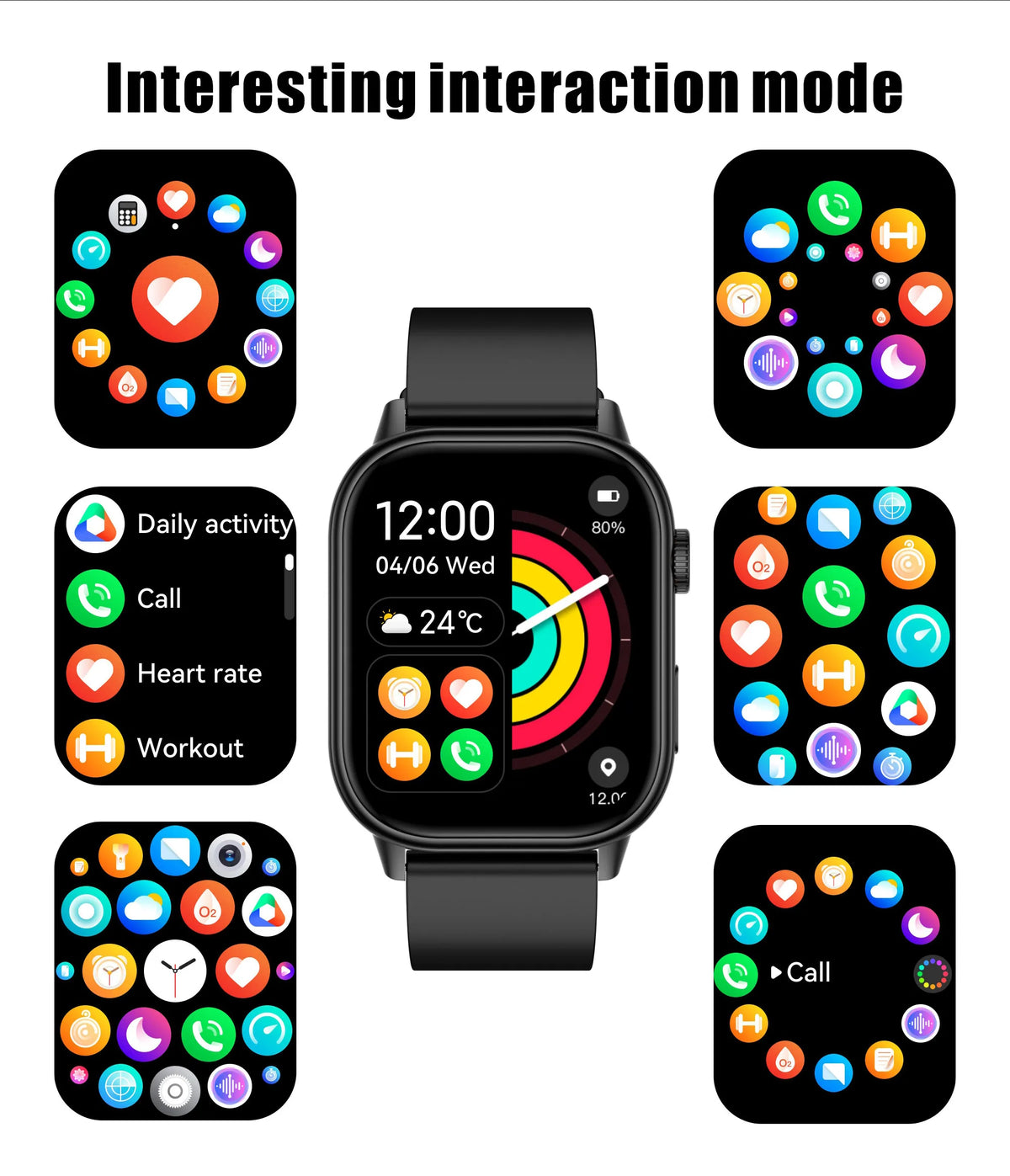 Lige 2025 para android ios gps relógio inteligente feminino 2.01 "tela hd freqüência cardíaca bluetooth chamada bússola ip68 à prova dip68 água masculino smartwatch