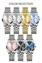 Lige elegante ultrafino estilo nórdico simples movimento de quartzo relógio de pulso feminino moda pulseira de aço inoxidável cinto mulher relógio