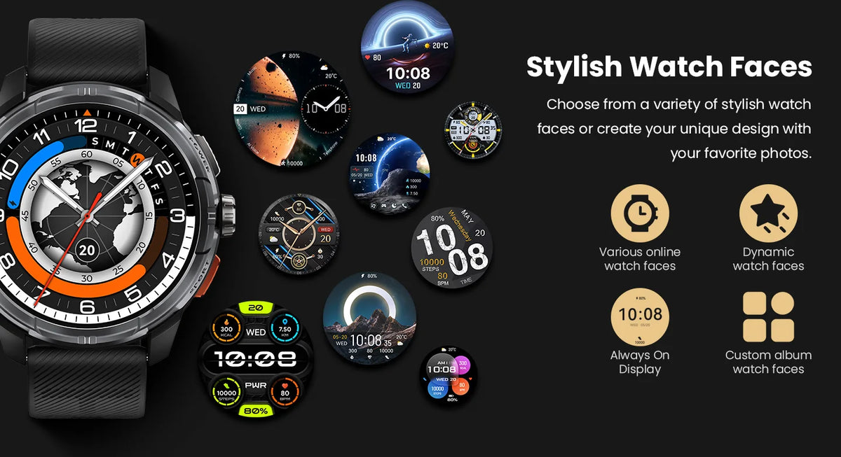 Smartwatch HAYLOU Solar Ultra GPS da ELITAN RELÓGIO