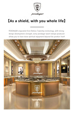 Poedagar relógio de luxo para mulher calendário à prova dwaterproof água alta qualidade senhoras relógio aço inoxidável quartzo relógios femininos elegante + caixa