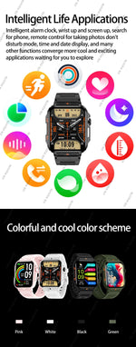 Novo ao ar livre smartwatch das mulheres dos homens bluetooth chamada monitor de saúde freqüência cardíaca relógios militares gps pista esportes fitness relógio inteligente