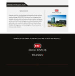 Mini foco 0177 elegante senhoras relógio de quartzo moda luminosa à prova dwaterproof água pulseira metal relógios casuais para mulher relojes de mujer