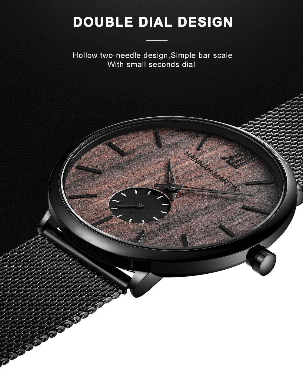 Dropship moda design simples à prova dwaterproof água malha de aço inoxidável pequeno mostrador relógios masculinos marca superior luxo quartzo relogio masculino