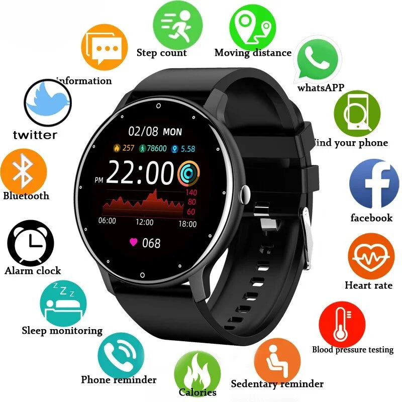 ELITAN RELÓGIO Smartwatch LIGE com Chamada Bluetooth e IP67 à Prova d'Água