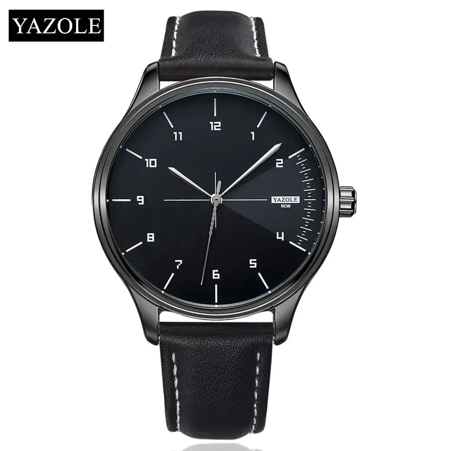 Top marca novo relógio masculino pulseira de couro ultra fino relógio minimalista para homens casual simples quartzo relógios à prova dwaterproof água