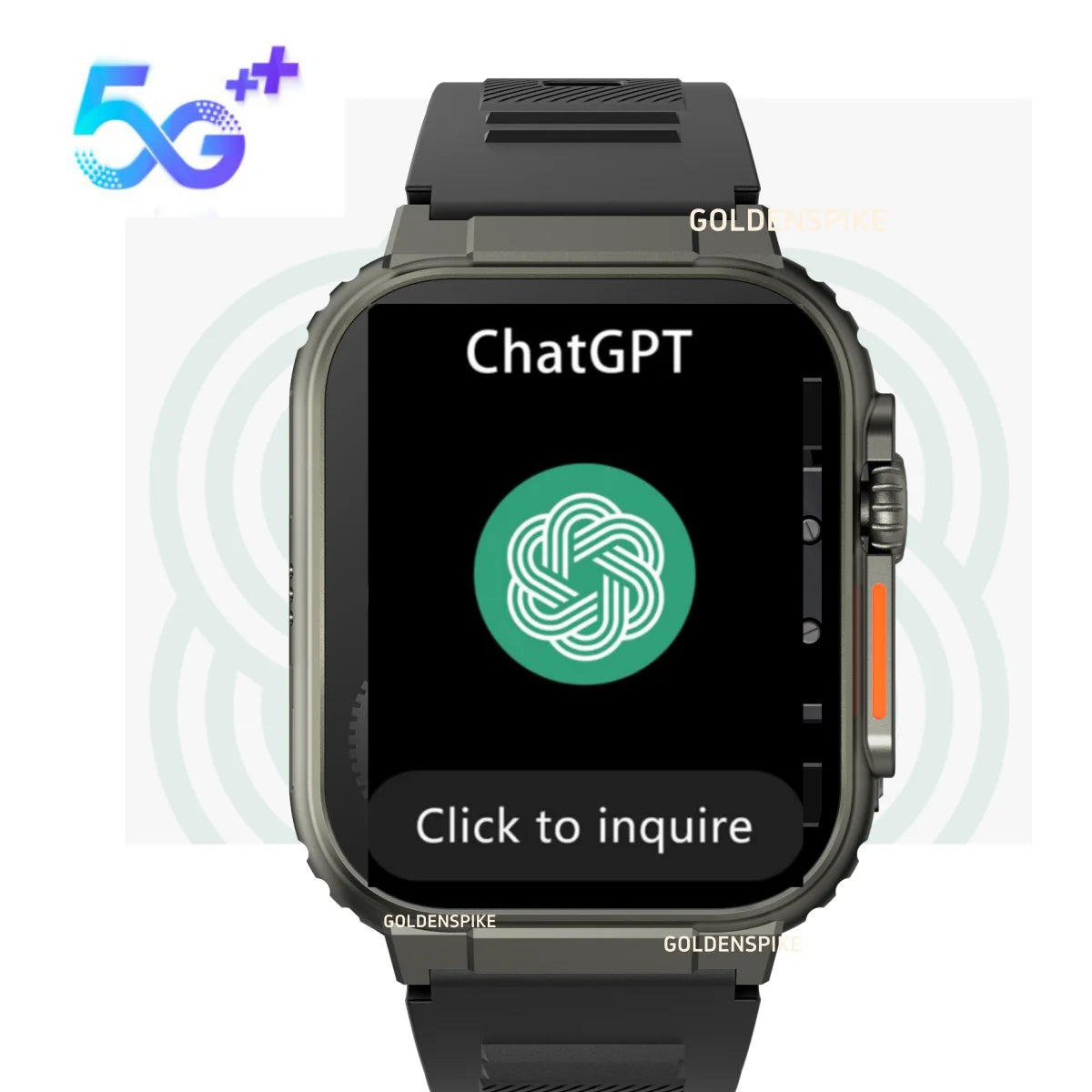 Microwear Ultra Ai3 Smartwatch 5G com Câmera Rotativa - ELITAN RELÓGIO