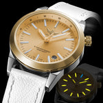 Yelang v1010 36mm relógio feminino elegante relógio de quartzo para mulheres estudante moda à prova dwaterproof água relógios safira presente luxo luminoso