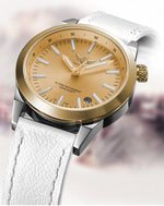 Yelang v1010 36mm relógio feminino elegante relógio de quartzo para mulheres estudante moda à prova dwaterproof água relógios safira presente luxo luminoso