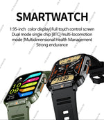 Novo ao ar livre smartwatch das mulheres dos homens bluetooth chamada monitor de saúde freqüência cardíaca relógios militares gps pista esportes fitness relógio inteligente