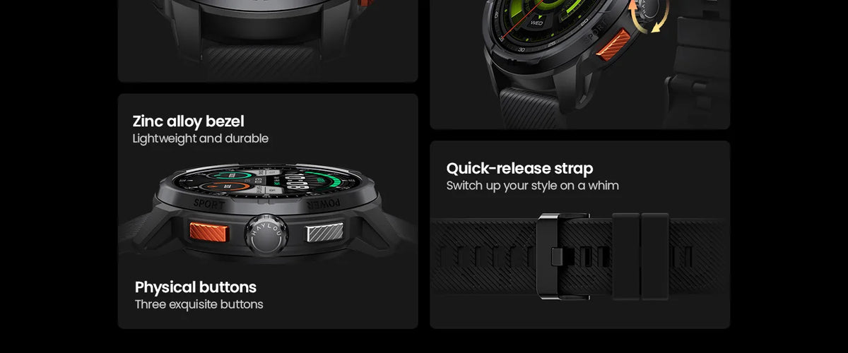 Smartwatch HAYLOU Solar Ultra GPS da ELITAN RELÓGIO