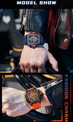 MINI FOCUS Multifuncional Casual Luxo Relógio de Quartzo Relógios para Homens Relógio de Pulso Cronógrafo À Prova D 'Água 0473G