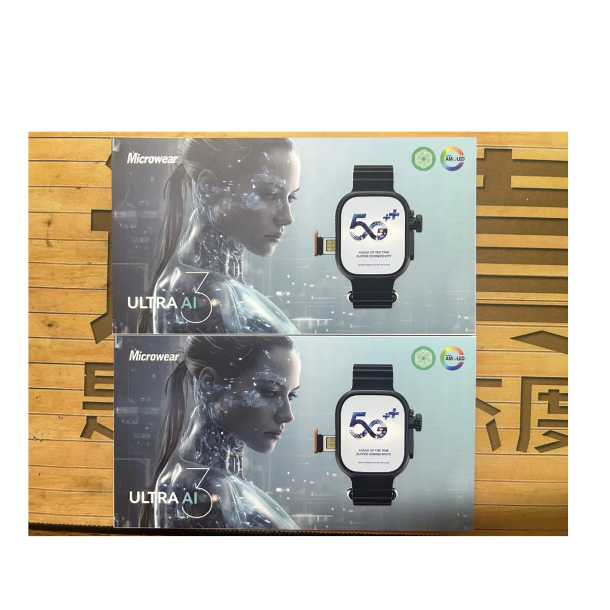 Microwear Ultra Ai3 Smartwatch 5G com Câmera Rotativa - ELITAN RELÓGIO