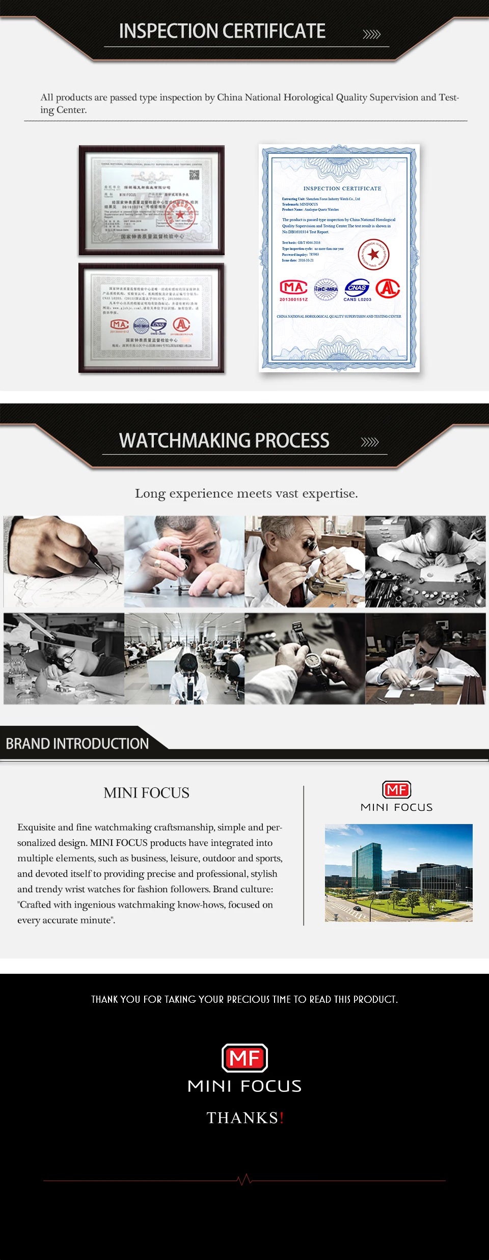 MINI FOCUS Multifuncional Casual Luxo Relógio de Quartzo Relógios para Homens Relógio de Pulso Cronógrafo À Prova D 'Água 0473G