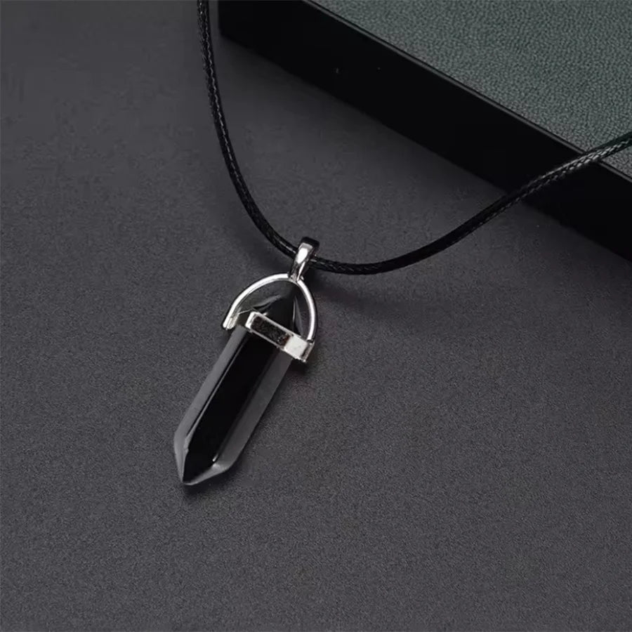 Relógios casuais de negócios masculinos, pulseira de couro, analógico, relógio de quartzo masculino, colar, conjunto de pulseiras, 3 peças