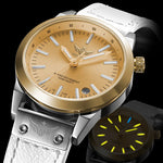 Yelang v1010 36mm relógio feminino elegante relógio de quartzo para mulheres estudante moda à prova dwaterproof água relógios safira presente luxo luminoso