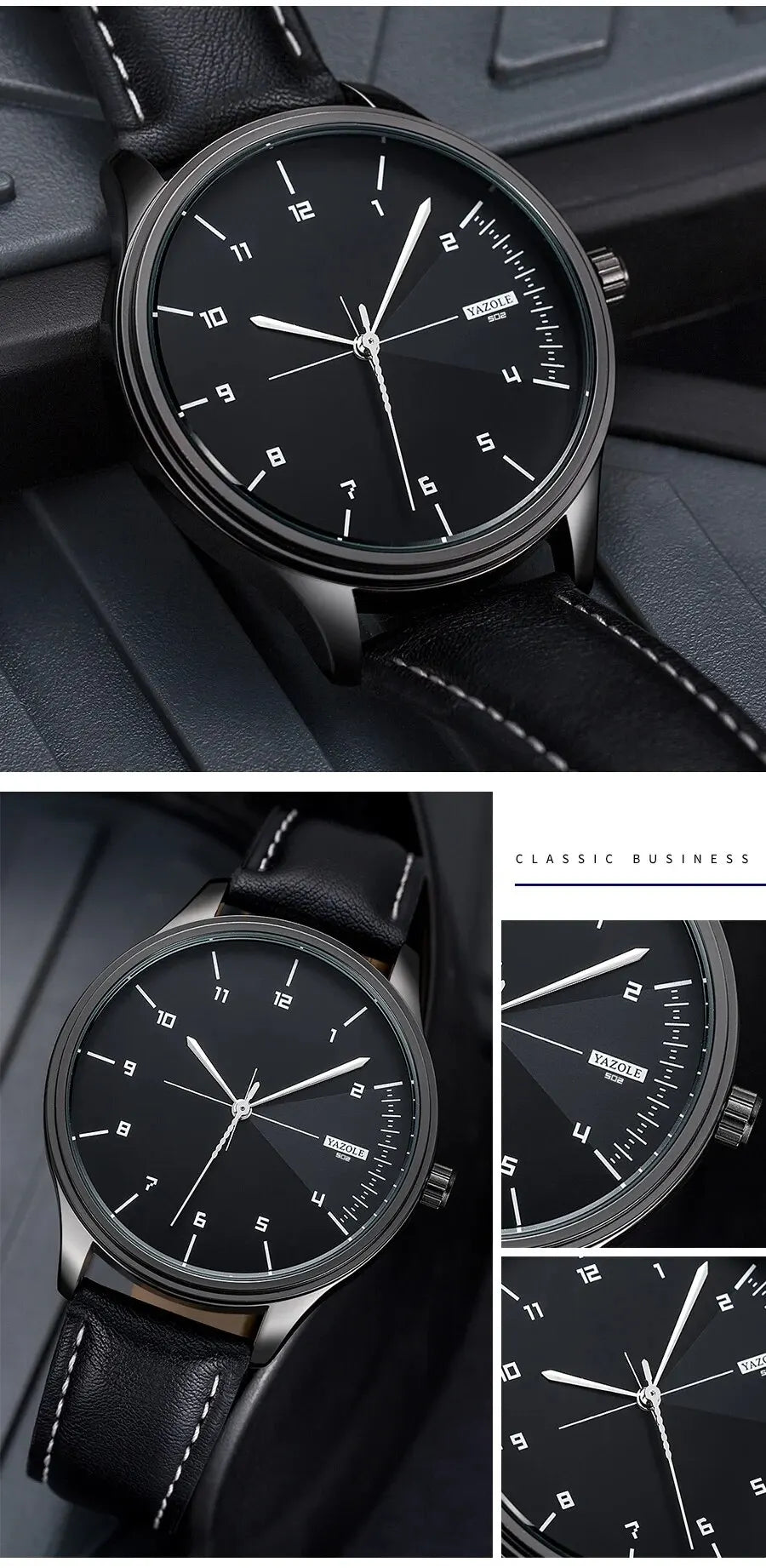 Top marca novo relógio masculino pulseira de couro ultra fino relógio minimalista para homens casual simples quartzo relógios à prova dwaterproof água